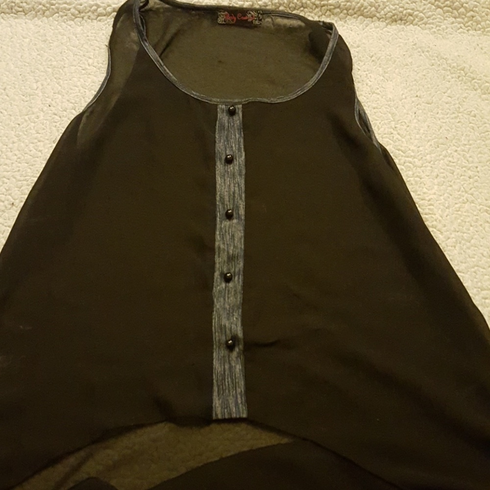 High low tank top